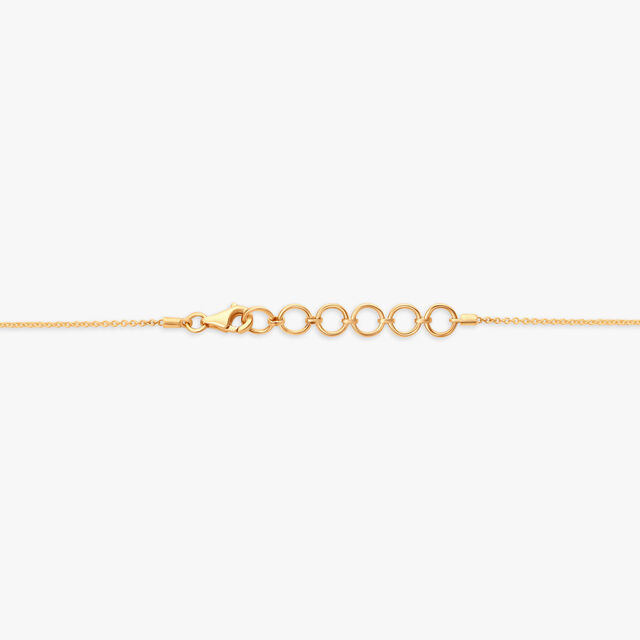 Contemporary Diamond Pendant with Chain