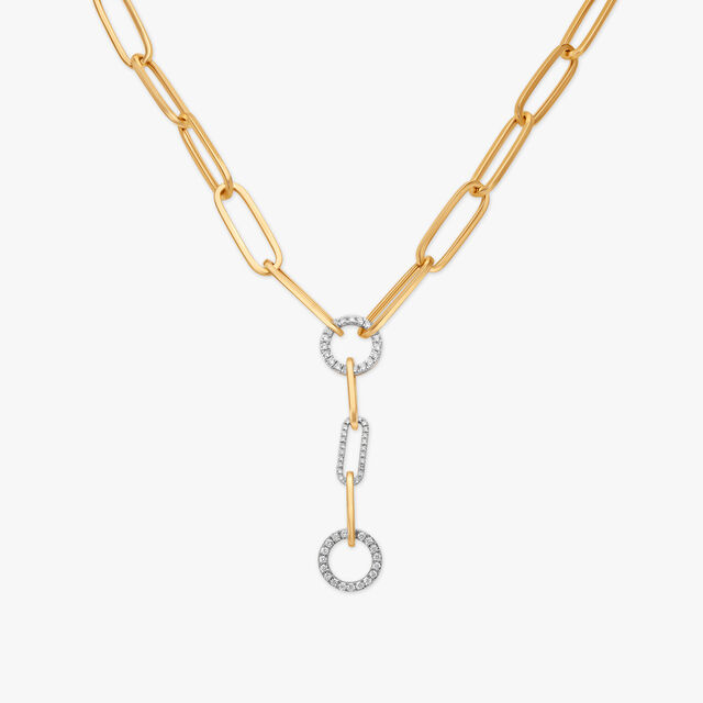 Lunar Diamond Necklace 