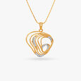Flow With Me Diamond Pendant 
