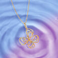 The Butterfly Effect Diamond Pendant 