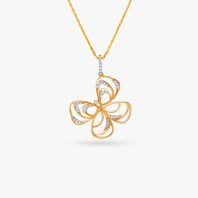 The Butterfly Effect Diamond Pendant 2