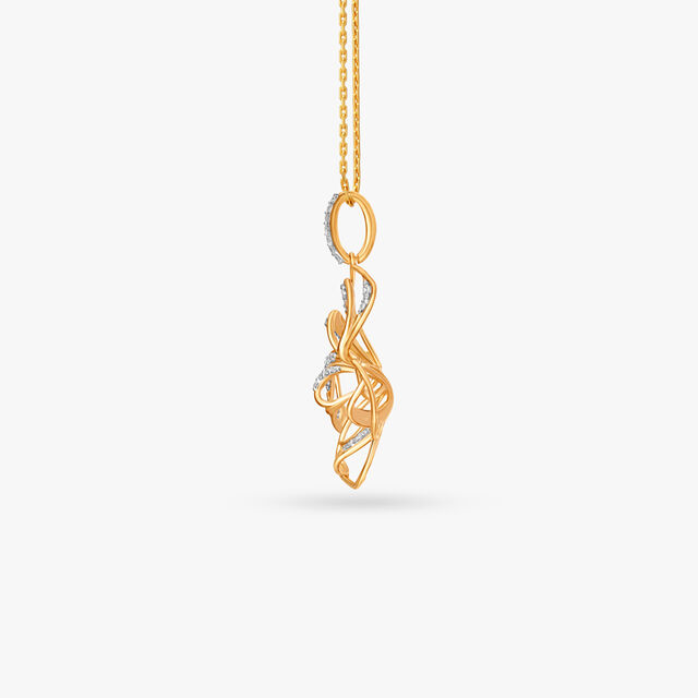 The Butterfly Effect Diamond Pendant 3