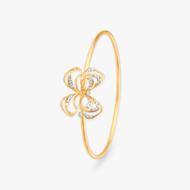 Enchanted Forest Diamond Bangle