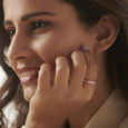 Enticing Crossover Diamond Ring,,hi-res 2