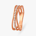 Enticing Crossover Diamond Ring,,hi-res 3