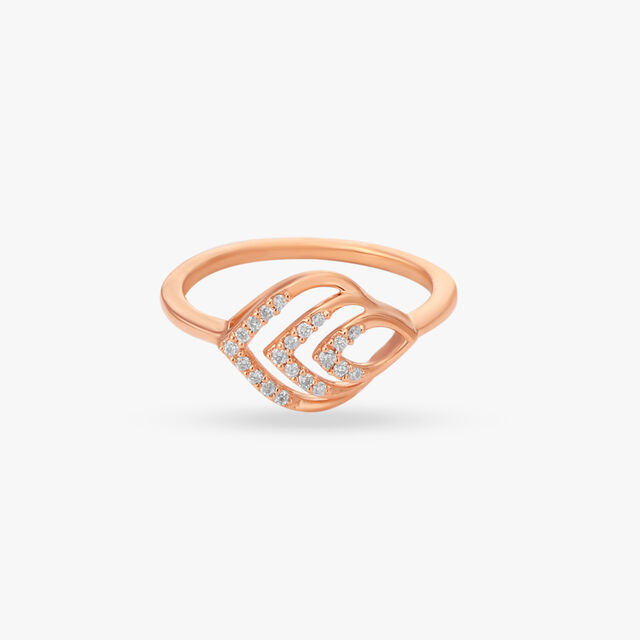 Radiant Curve Diamond Finger Ring