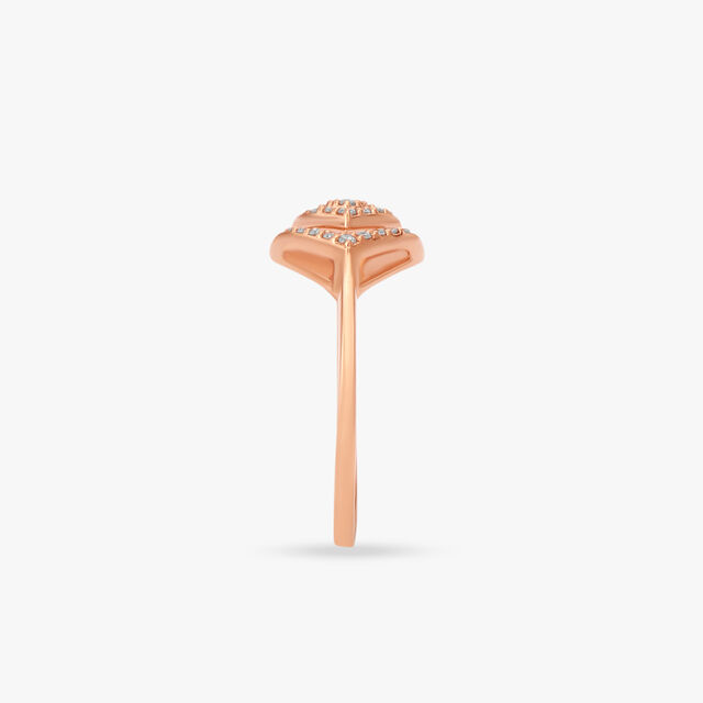 Radiant Curve Diamond Finger Ring