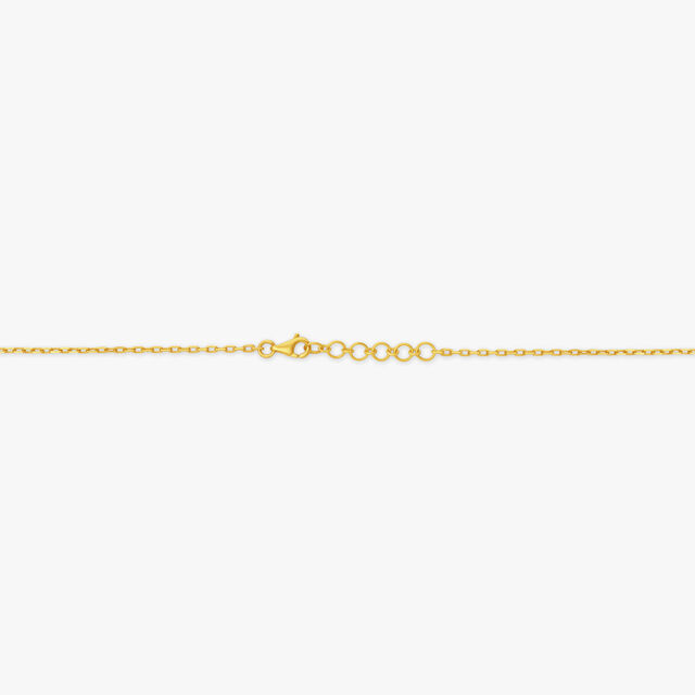 A Glorious Leaf Diamond Pendant with Chain 4