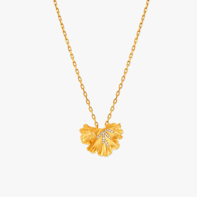 Dazzling Accent Diamond Pendant with Chain 2