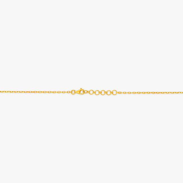 Shimmering Petals Diamond Pendant with Chain 4