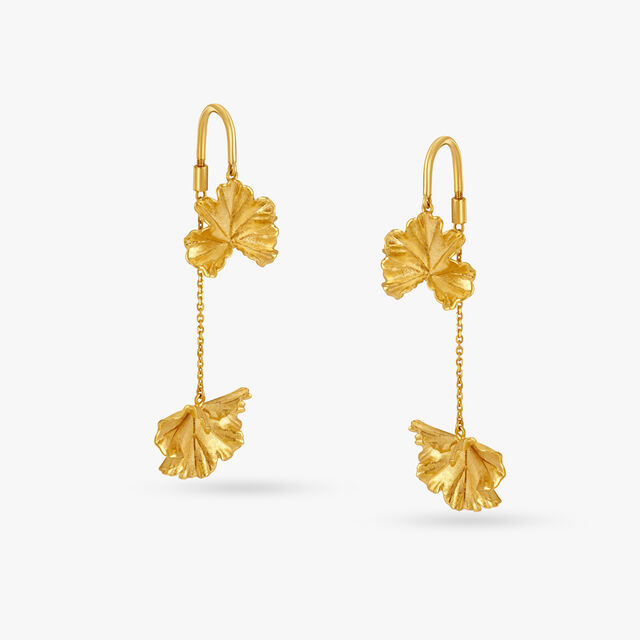 Amber Evenings Hoop Earrings