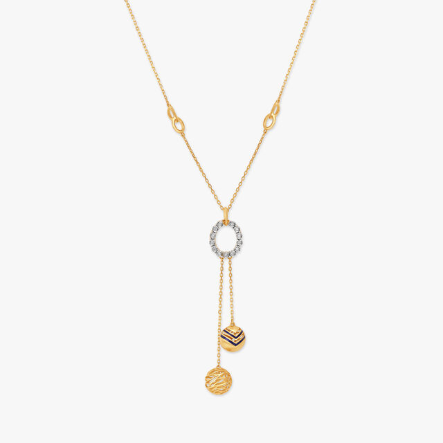 Starry Chic Diamond Necklace