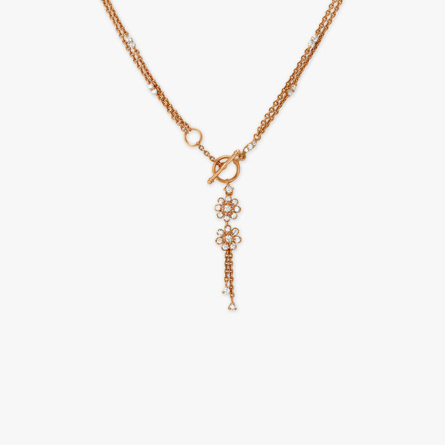 Alluring Floral Diamond Necklace 2