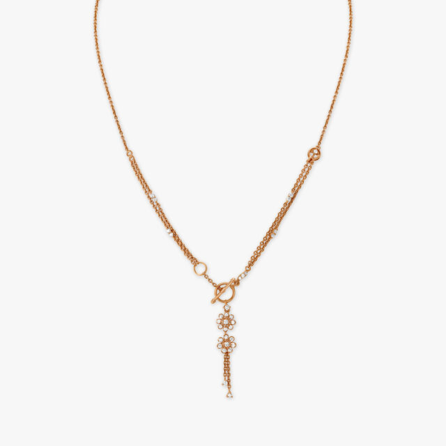 Alluring Floral Diamond Necklace 3