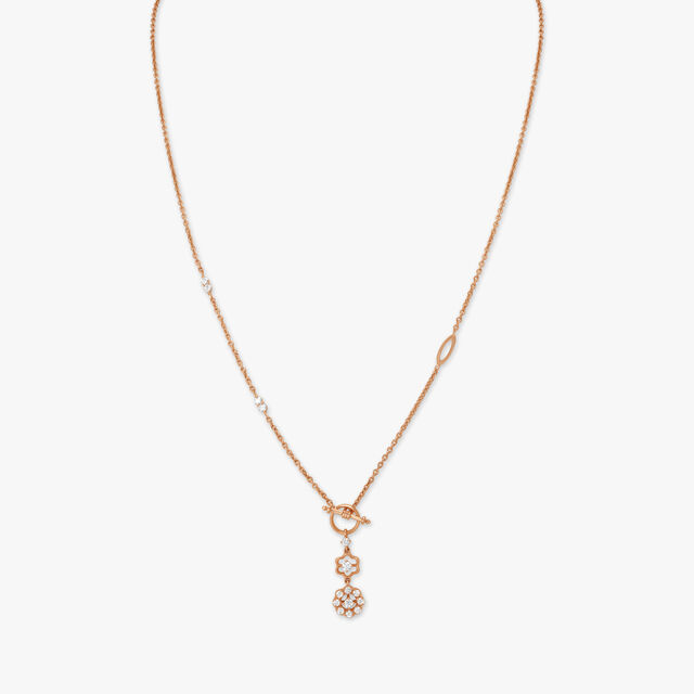 Cascading Flowers Diamond Necklace 4