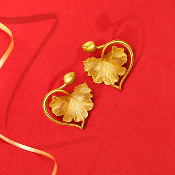 Tawny Tendrils Stud Earrings