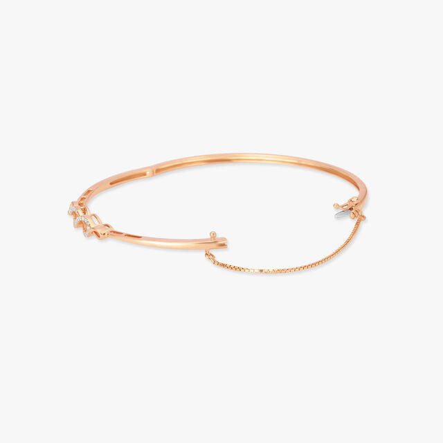 Elegant Bangle with Infinity Design 2