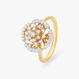 Rose Diamond Finger Ring 