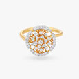 Rose Diamond Finger Ring 2