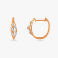 Chic Allure Diamond Hoop Earrings 2