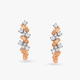 Captivating Elegance Diamond Hoop Earrings 3