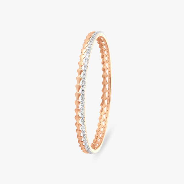 Dual Dazzler Diamond Bangle 2