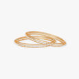 Luminous Diamond Bangles 