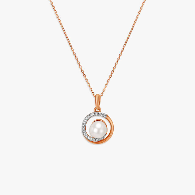 Tanishq Gold Pendant with Chain,,hi-res 