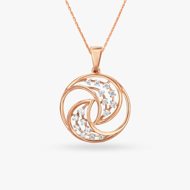 Lunar Luminance Diamond Pendant 