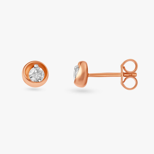 Effortless Glamour Diamond Stud Earrings 2