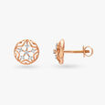 Sparkling Diamond Stud Earrings 2
