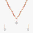 Exquisite Diamond Necklace Set 3
