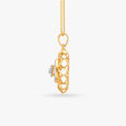 Solar Flare Diamond Pendant and Earrings Set 3