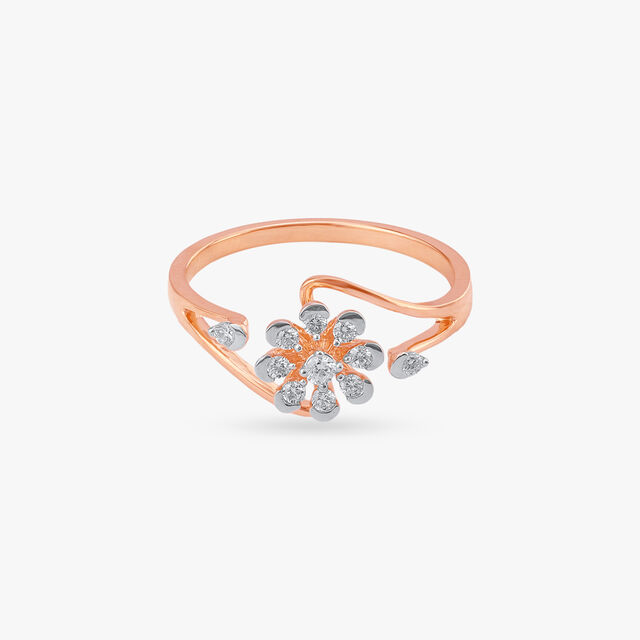 Lotus Shine Diamond Ring