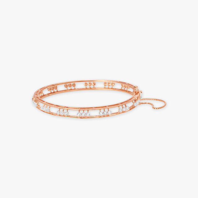 Gleaming Diamond Bangle 