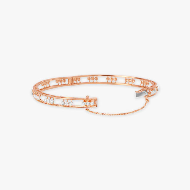 Gleaming Diamond Bangle 2