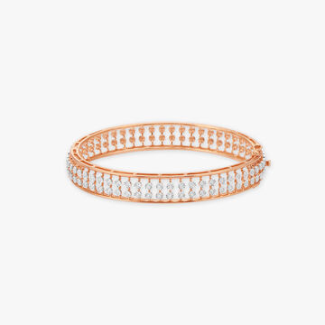 Radiant Diamond Bangle