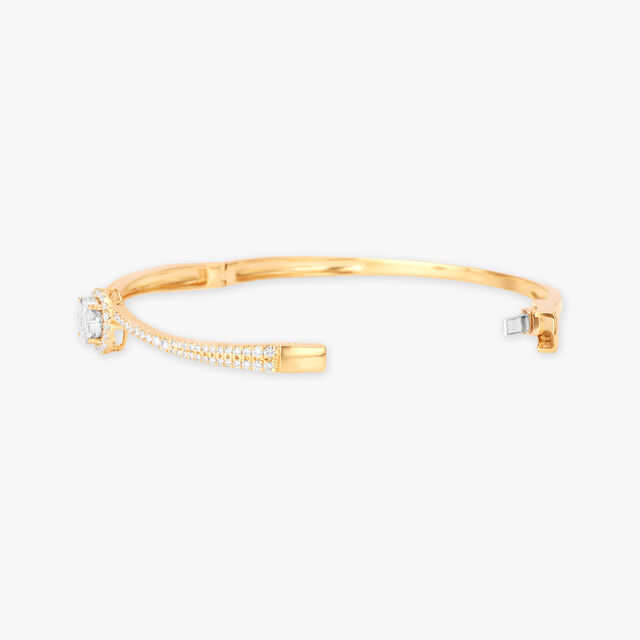 Intricate Diamond Bangle 2