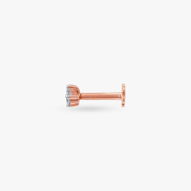 Tiny Trio Diamond Nose Pin