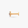 Ruby Bloom Diamond Nose Pin 3