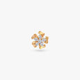 Petal Twinkle Diamond Nose Pin 2