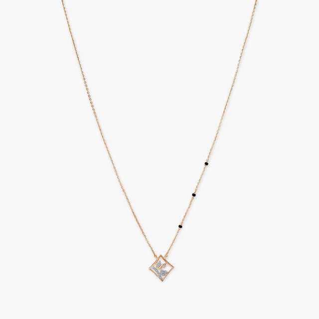 Sleek Geometry Diamond Mangalsutra 4