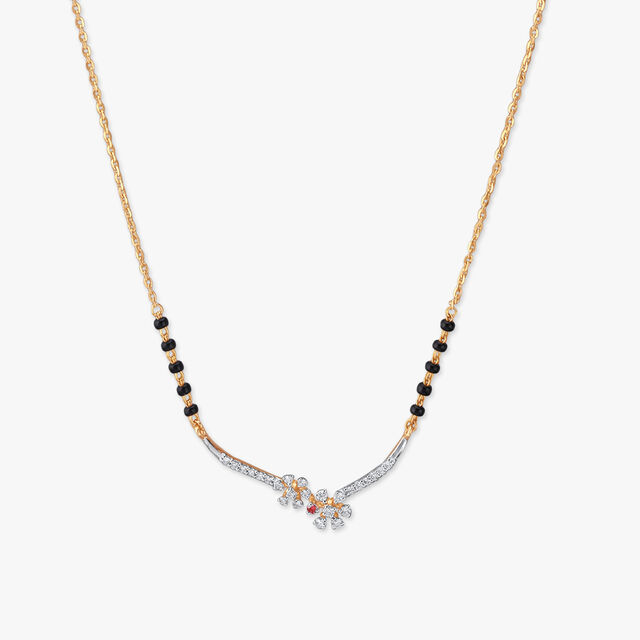 Twin Bird Diamond Mangalsutra