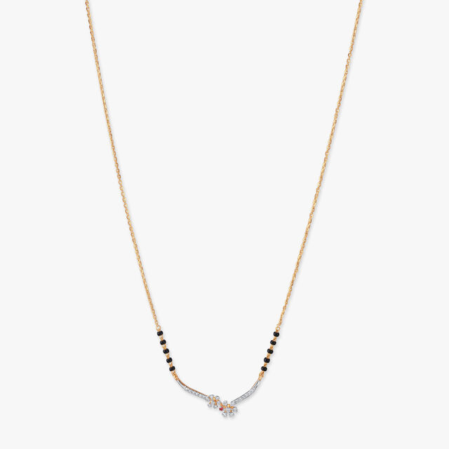 Twin Bird Diamond Mangalsutra