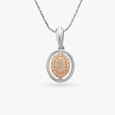 Classic Diamond Pendant and Earrings Set 2