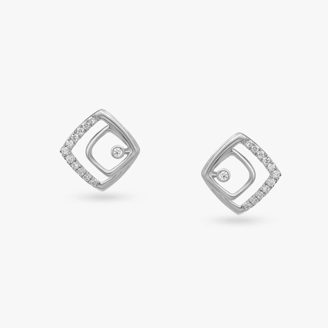 Layered Square Pendant and Earring Set 4