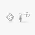Layered Square Pendant and Earring Set 5