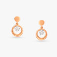 Exquisite Elegant Diamond Drop Earrings 