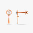 Stately Diamond Drop Earrings 2