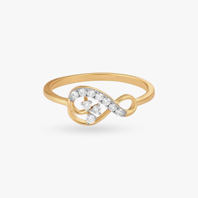Shining Ampersand Finger Ring